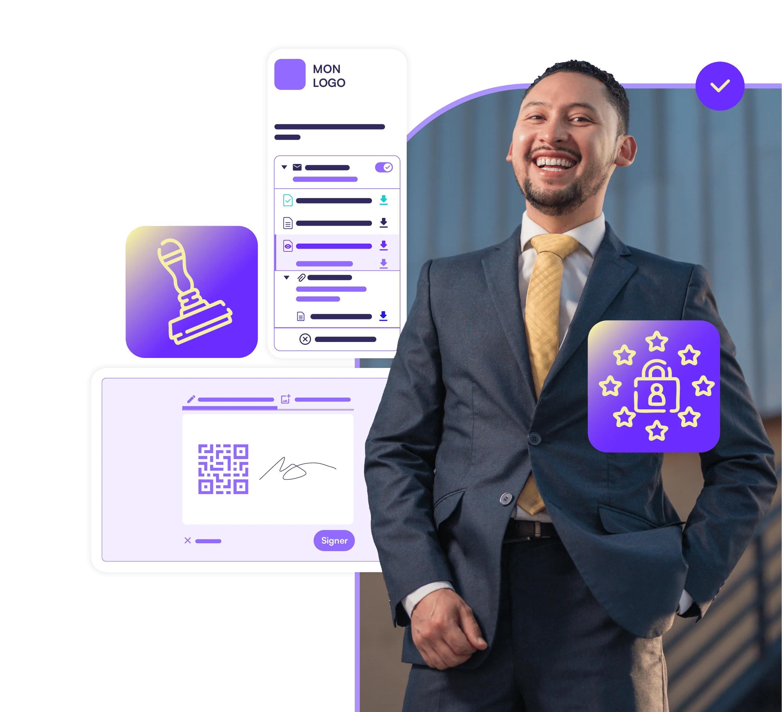 Cachet Électronique