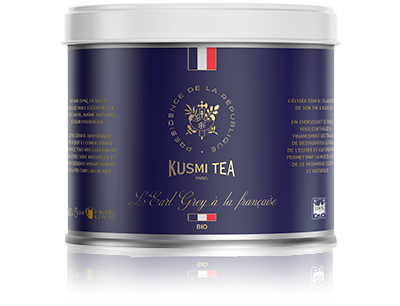 L'Earl Grey à la française bio - Boîte métal 100g