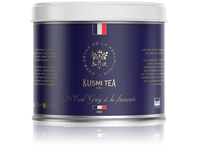 L'Earl Grey à la française bio - Boîte métal 100g