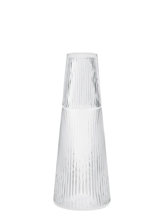 Pilastro carafe with glass 1 L.