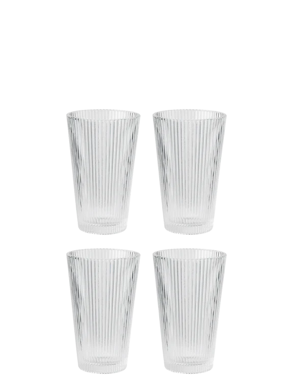 Pilastro drinking glass 0.35 l. 4 pièces