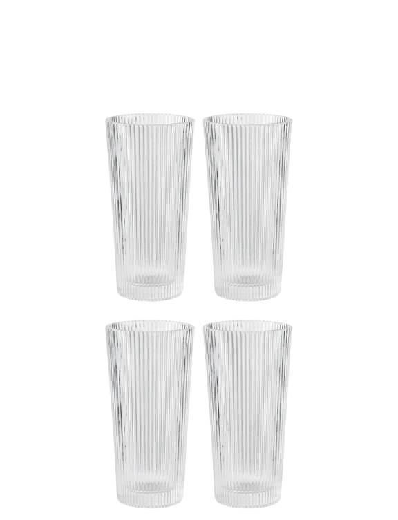 Pilastro long drink glass 0.3 L. 4 pièces